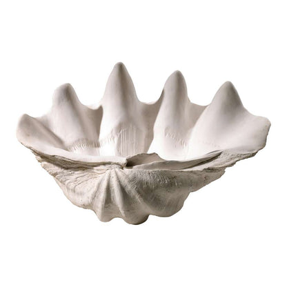 Cyan Design - Clam Shell Bowl in White - 02799 veiw 1