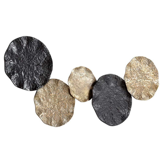 Cyan Design - Conch Wall Art in Antique Brass and Black - 11270 veiw 1