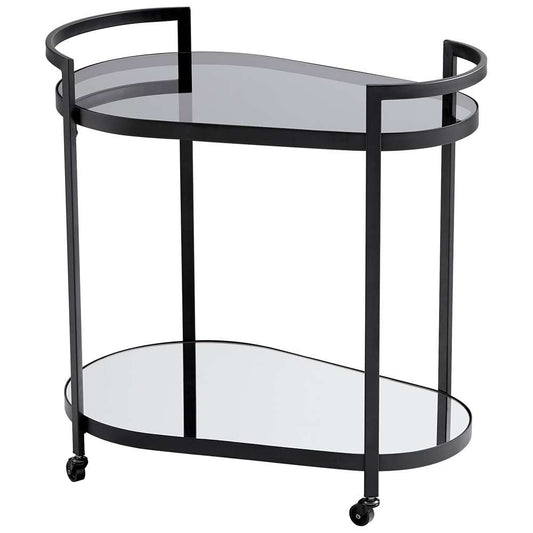 Cyan Design - Cosmo Bar Cart in Black - Small - 10837 veiw 1