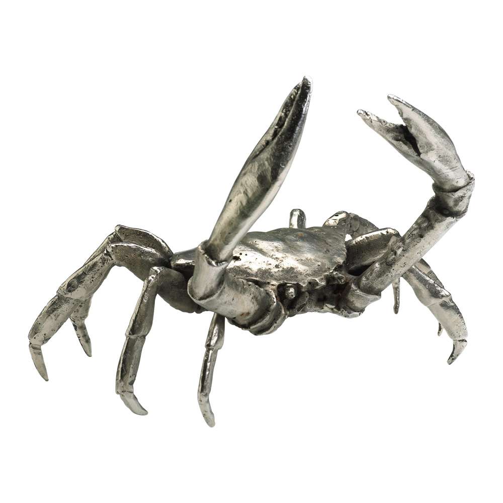Cyan Design - Crab in Silver Leaf - Large - 01897 veiw 1