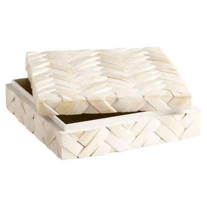 Cyan Design - Cumberland Container in White - Large - 10235 veiw 7