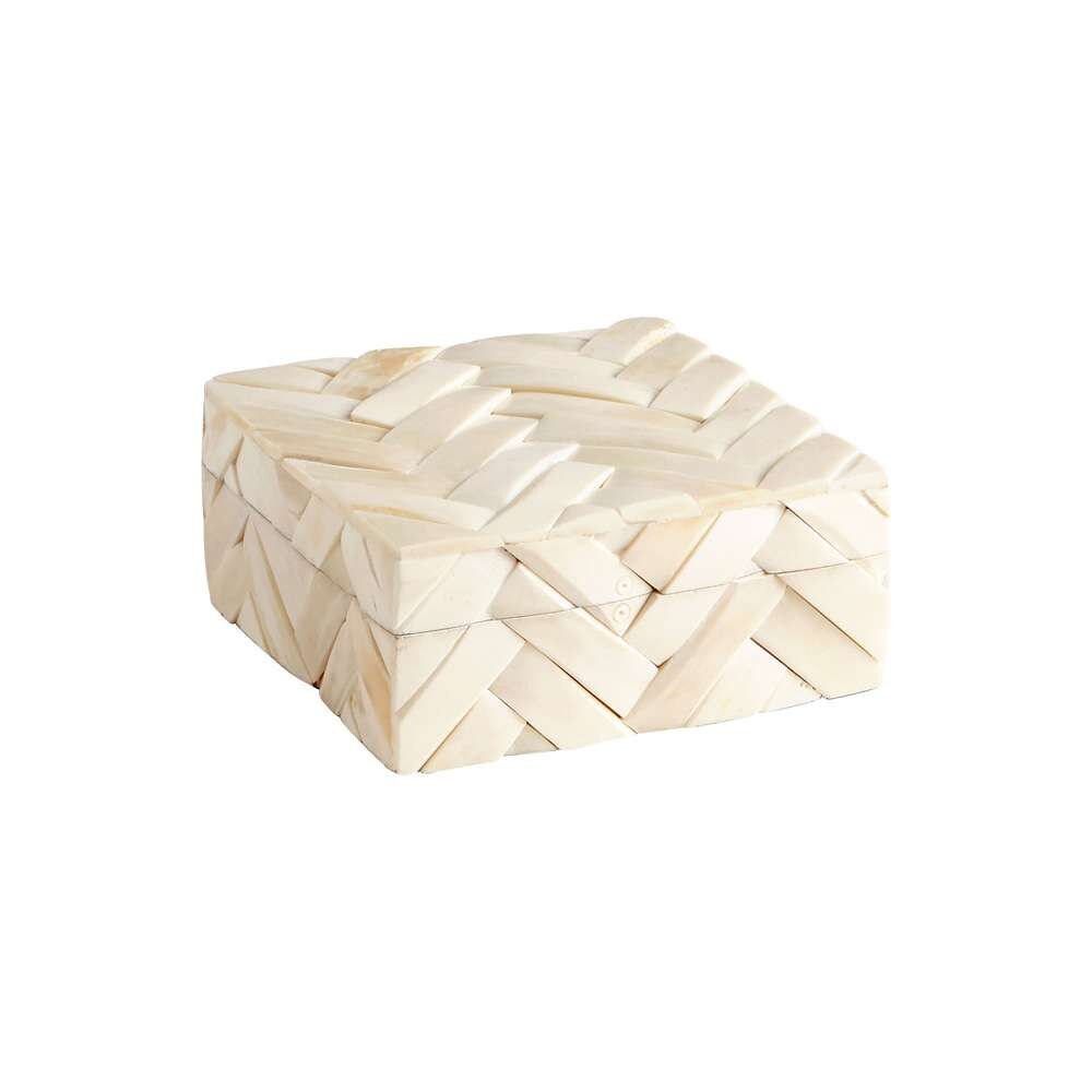 Cyan Design - Cumberland Container in White - Small - 10234 veiw 1