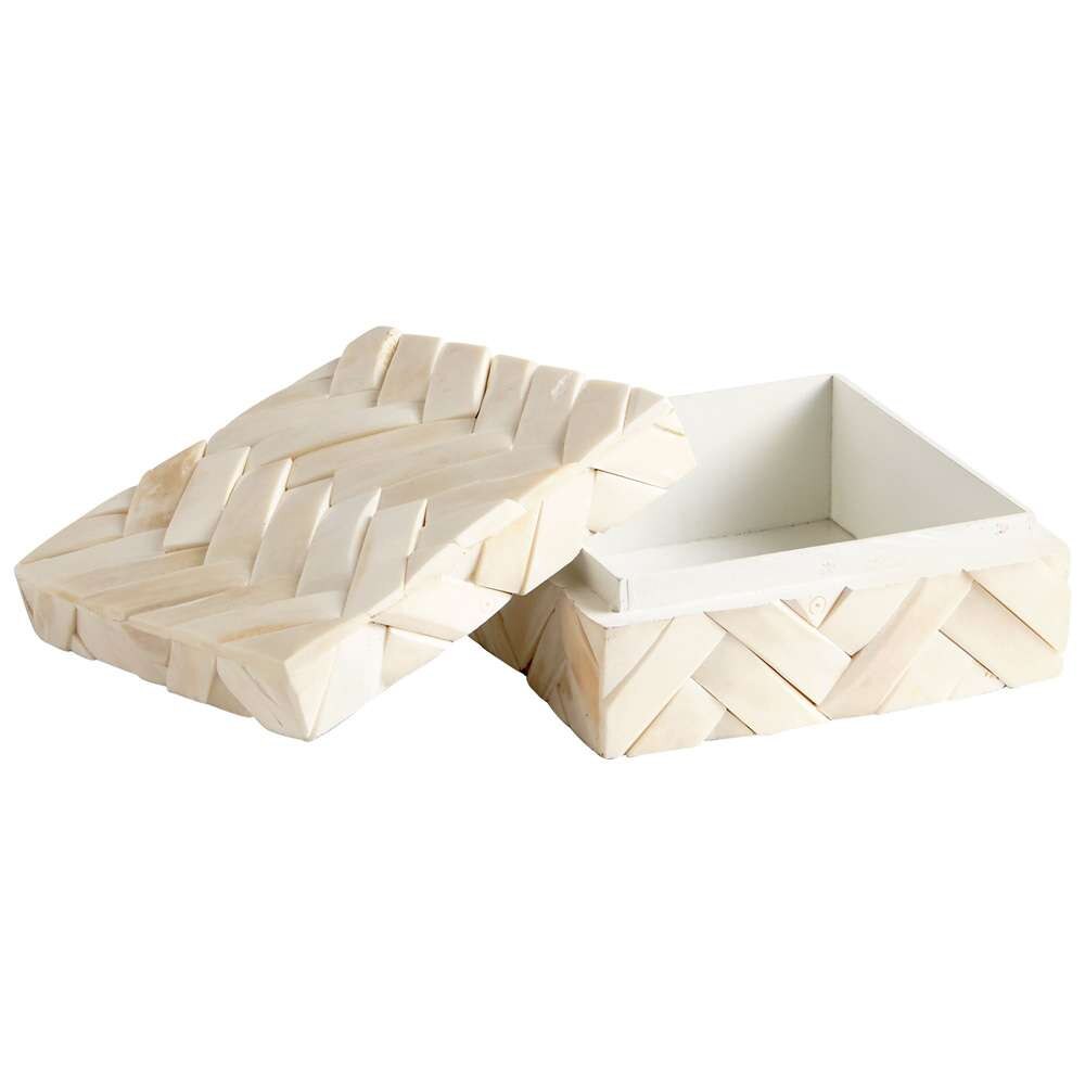 Cyan Design - Cumberland Container in White - Small - 10234 veiw 6