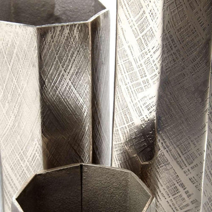 Cyan Design - Danielle Vase in Antique Silver - Large - 09820 veiw 3