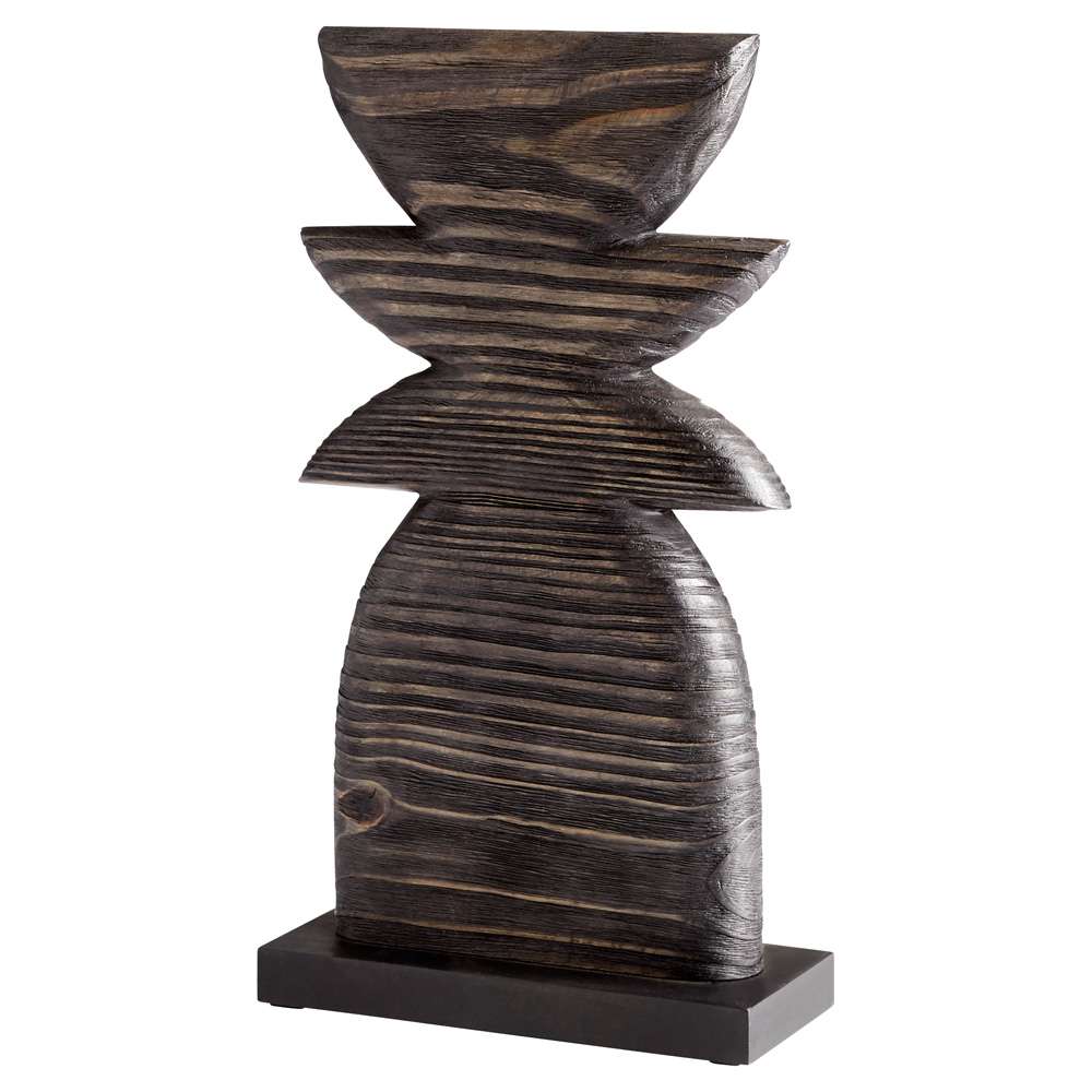 Cyan Design - Dark Crescent Sculpture in Black - 11281 veiw 1