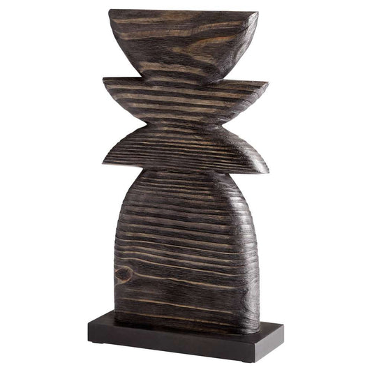 Cyan Design - Dark Crescent Sculpture in Black - 11281 veiw 1