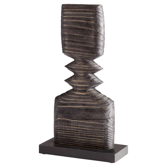 Cyan Design - Dark Square Sculpture in Black - 11280 veiw 1