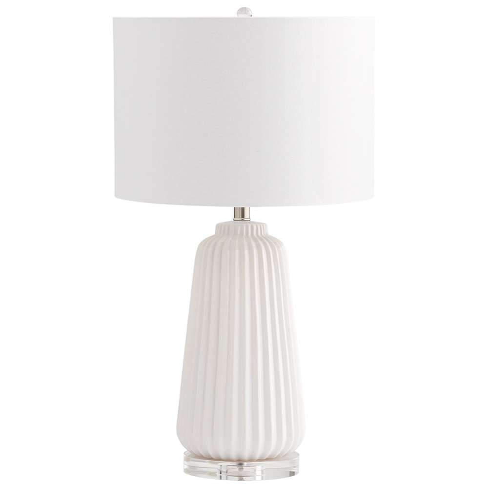 Cyan Design - Delphine Table Lamp in White - 07743 veiw 1