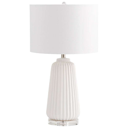 Cyan Design - Delphine Table Lamp in White - 07743 veiw 1