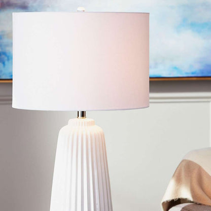 Cyan Design - Delphine Table Lamp in White - 07743 veiw 2