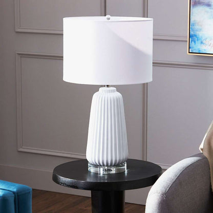 Cyan Design - Delphine Table Lamp in White - 07743 veiw 3