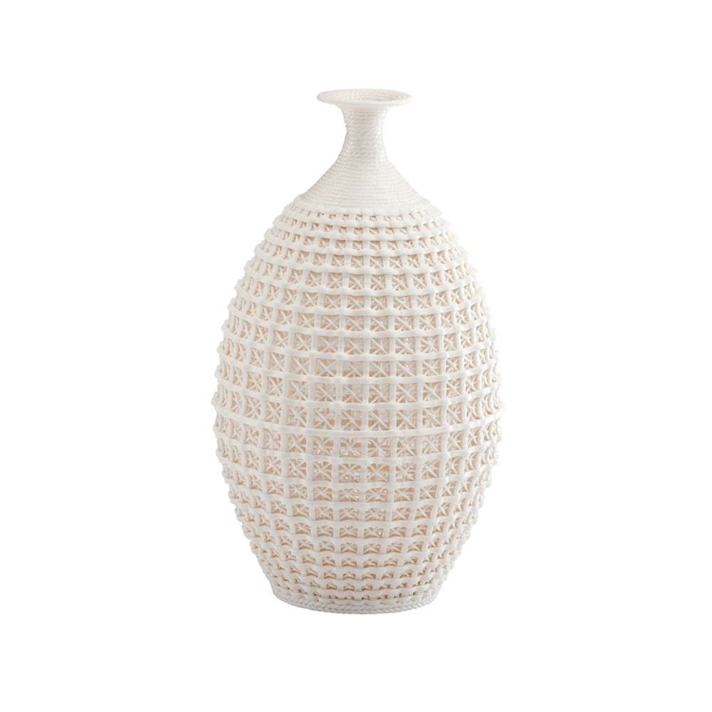 Cyan Design - Diana Vase in Matte White - Large - 04441 veiw 1