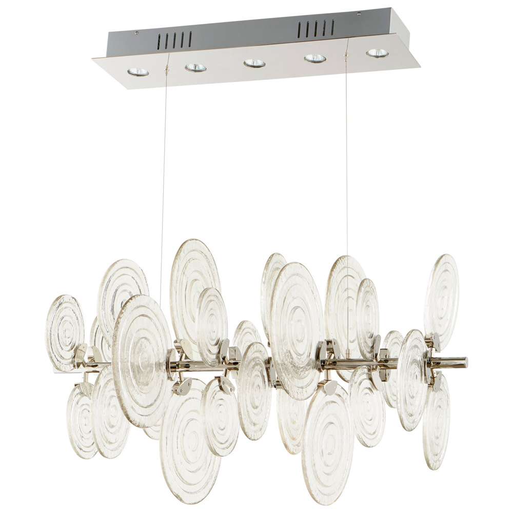 Cyan Design - Discus Pendant 5-Light in Polished Nickel - 09684 - CLOSEOUT veiw 1