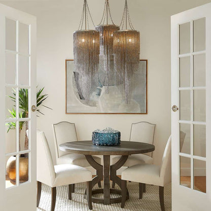 Cyan Design - Divaza Chandelier in Silver - 10648 veiw 6