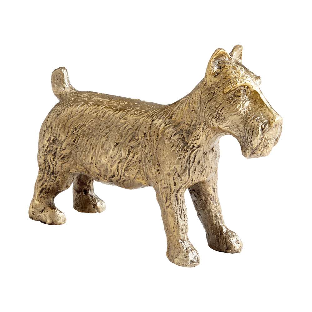 Cyan Design - Dog Token in Aged Brass - 11236 veiw 1