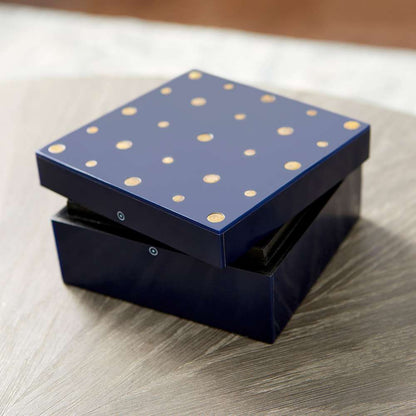 Cyan Design - Dotty Container in Black and Brass - Large - 09789 veiw 4