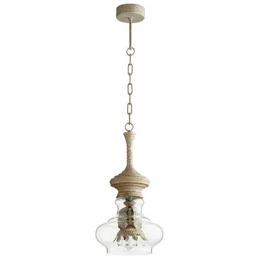 Cyan Design - Dresden Pendant in SawyerS White Wash - 08465 veiw 1
