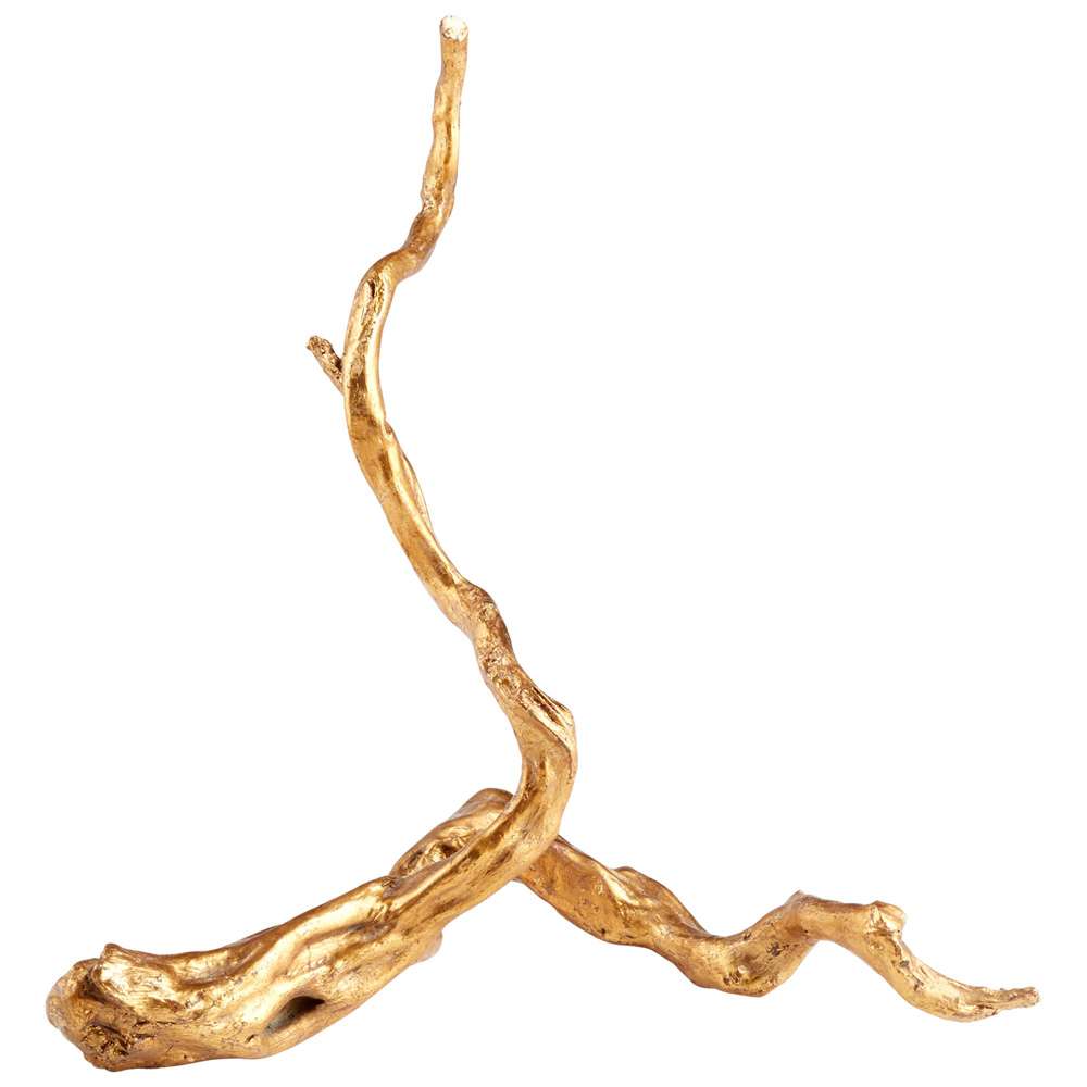 Cyan Design - Drifting Sculpture in Gold - Medium - 09132 veiw 1