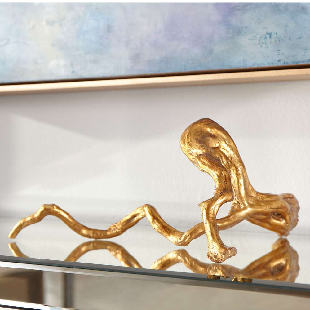 Cyan Design - Drifting Sculpture in Gold - Medium - 09132 veiw 2