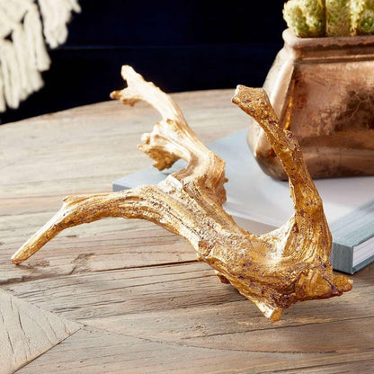 Cyan Design - Drifting Sculpture in Gold - Small - 09133 veiw 2