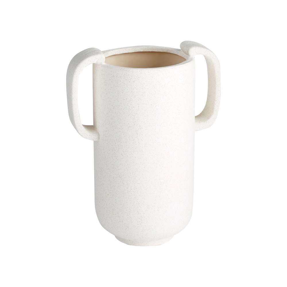 Cyan Design - Dusty Miller Vase in White - Large - 11191 veiw 1