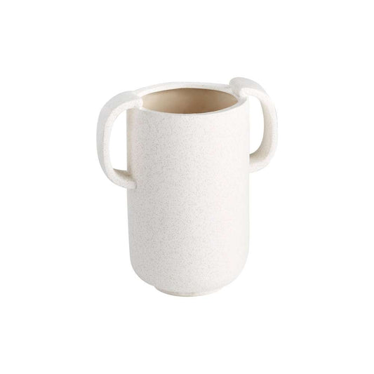 Cyan Design - Dusty Miller Vase in White - Small - 11190 veiw 1