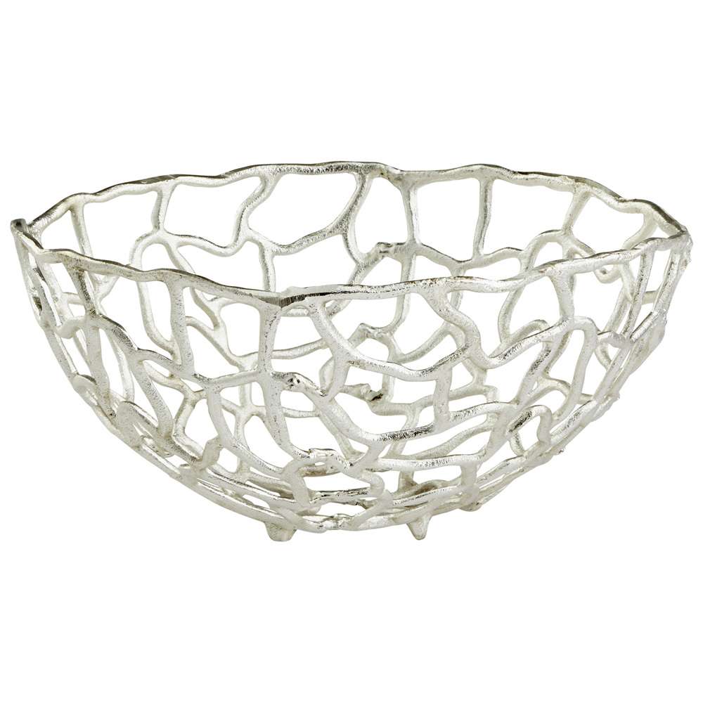 Cyan Design - Enigma Container in Silver - Medium - 08080 veiw 1
