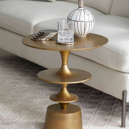 Cyan Design - Eros Table in Aged Brass - Small - 10093 veiw 3