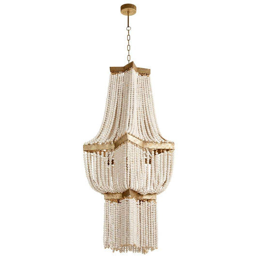 Cyan Design - Estrella Pendant in White - Long - 09261 veiw 1
