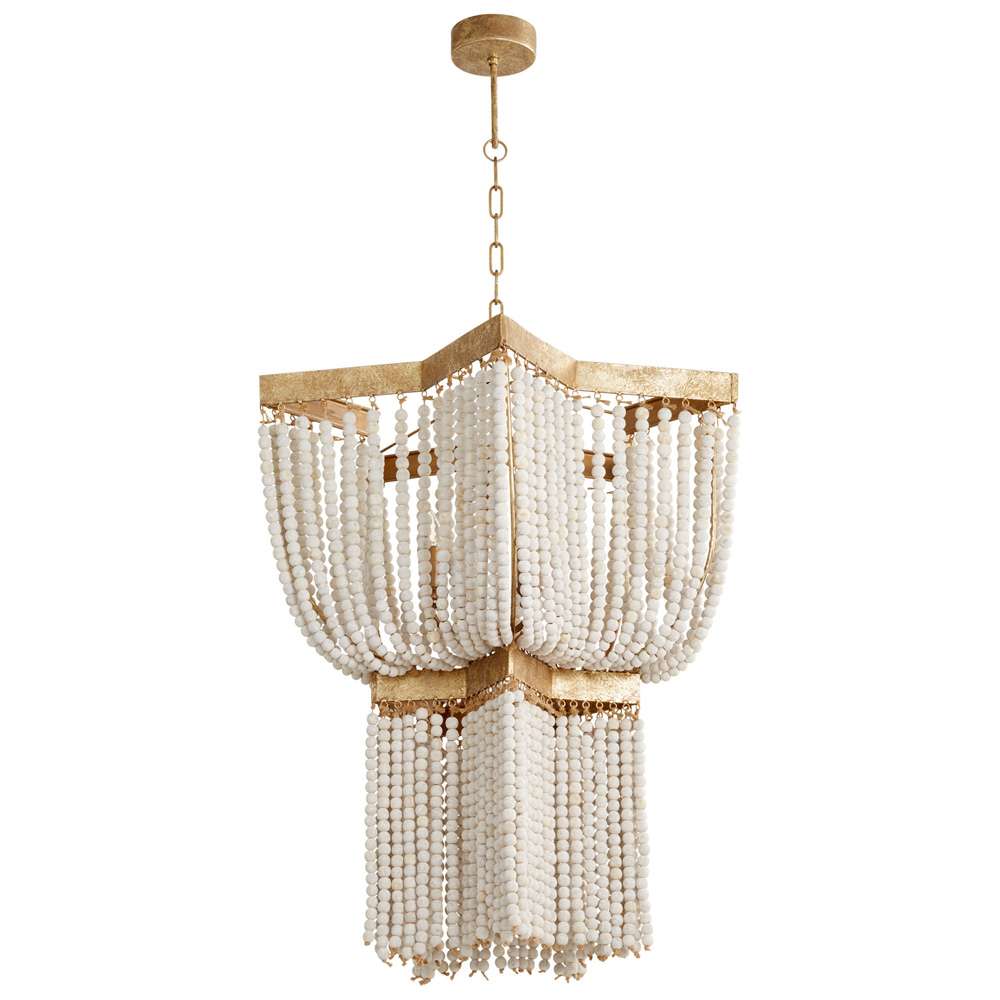 Cyan Design - Estrella Pendant in White - Wide - 09260 veiw 1