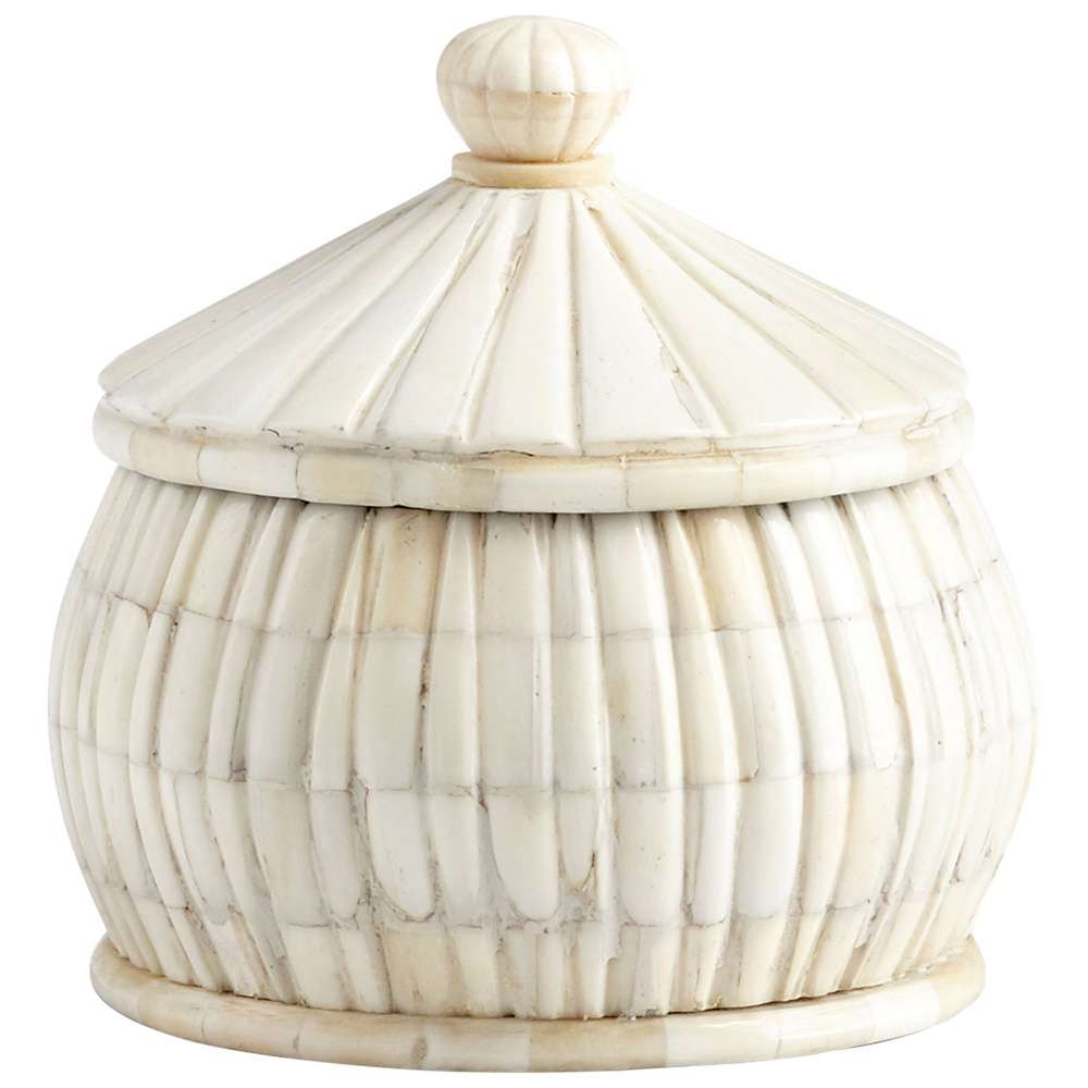 Cyan Design - For Keeps Container in White - Small - 08869 veiw 1