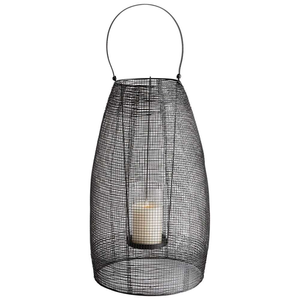 Cyan Design - Gauze Candleholder in Graphite - Large - 10244 veiw 1