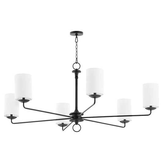 Cyan Design - Ginevra Chandelier in Black - 11433 veiw 1