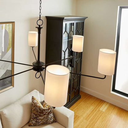 Cyan Design - Ginevra Chandelier in Black - 11433 veiw 4