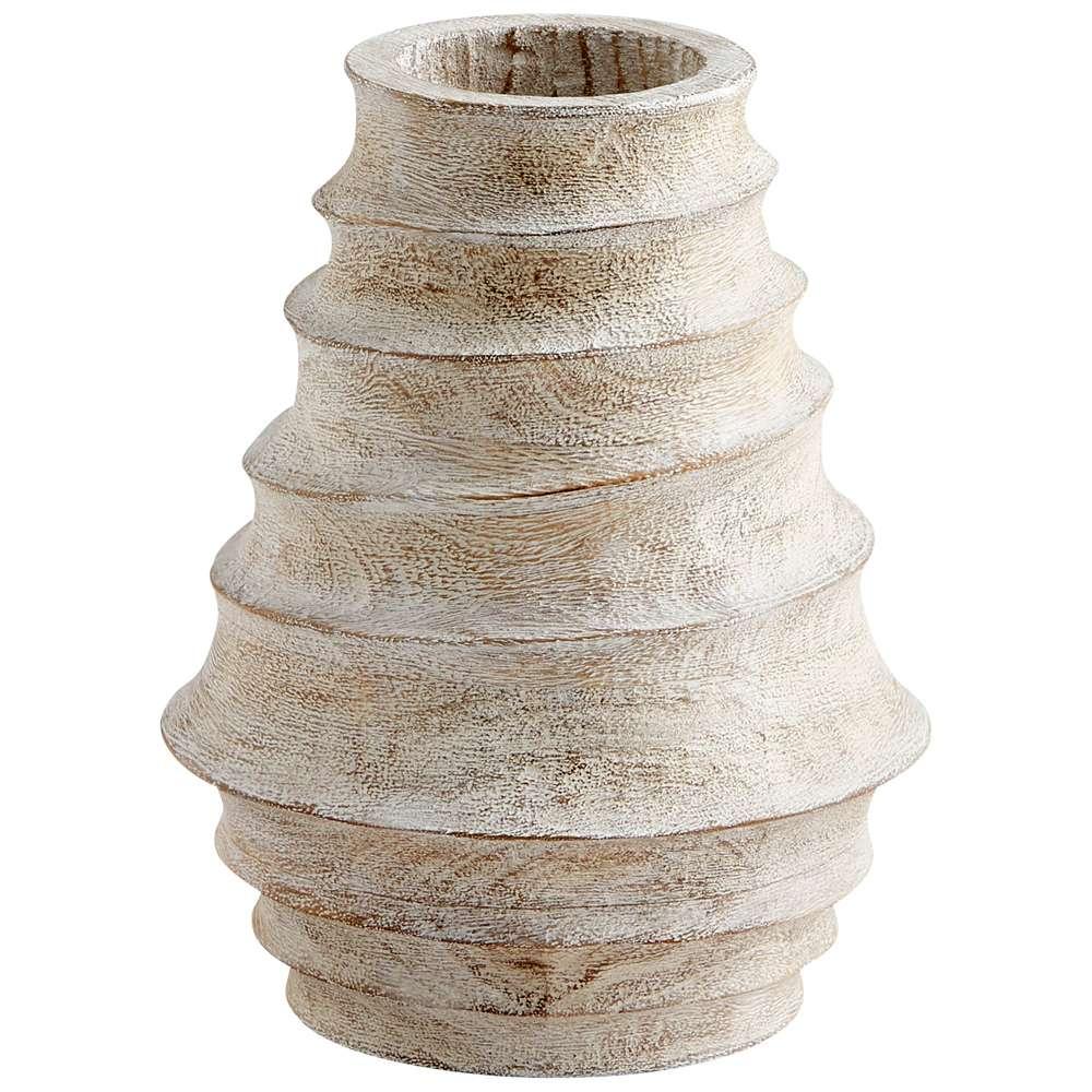 Cyan Design - Giorgio Vase in Whitewashed - Small - 10724 veiw 1