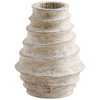Cyan Design - Giorgio Vase in Whitewashed - Small - 10724 veiw 1