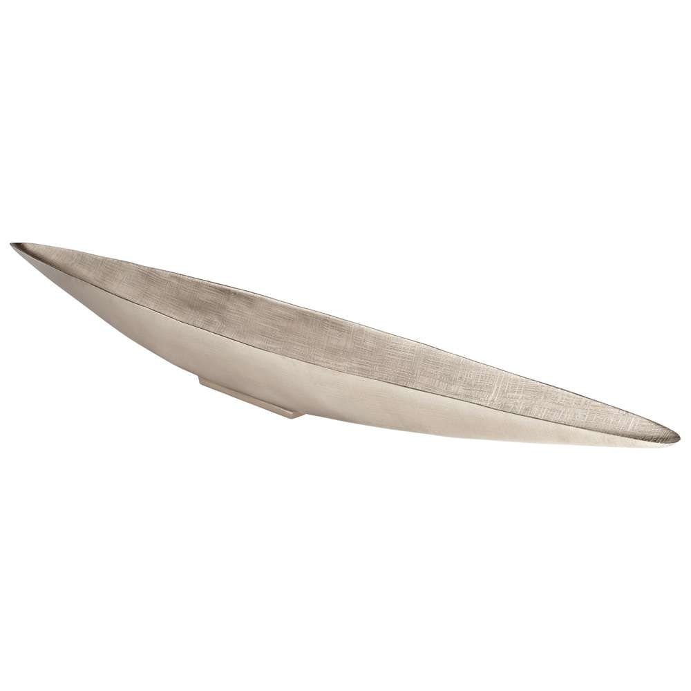 Cyan Design - Gondola Tray in Textured Nickel - Large - 07058 veiw 1