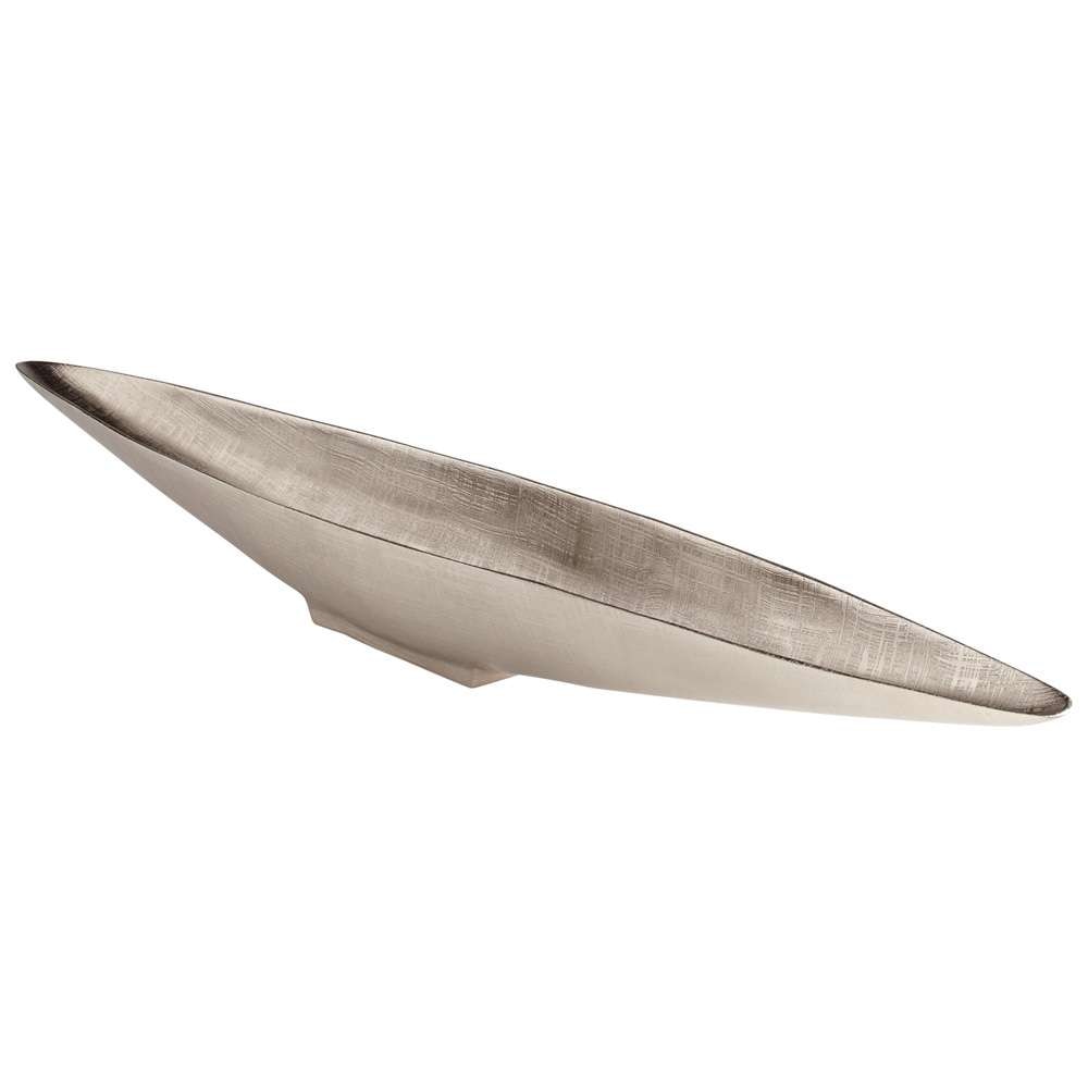 Cyan Design - Gondola Tray in Textured Nickel - Small - 07056 veiw 1