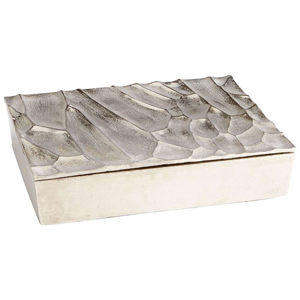 Cyan Design - Greenwich Container in Silver - Large - 10085 veiw 1