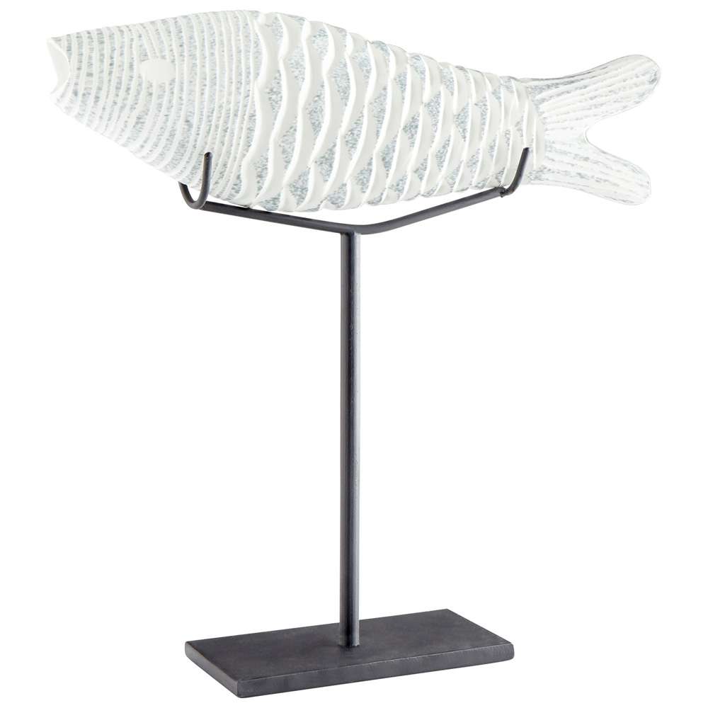 Cyan Design - Grouper Sculpture in Clear and Frosted - Medium - 10035 veiw 1