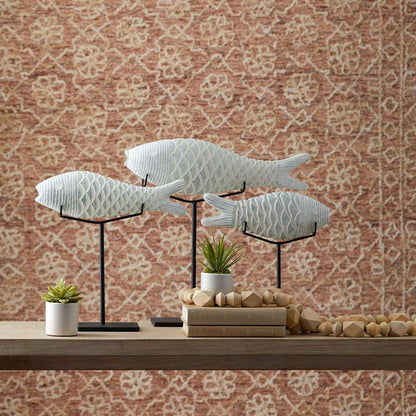 Cyan Design - Grouper Sculpture in Clear and Frosted - Medium - 10035 veiw 3