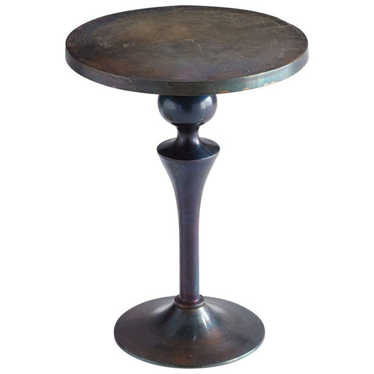 Cyan Design - Gully Side Table in Bronze and Blue - Small - 08297 veiw 1