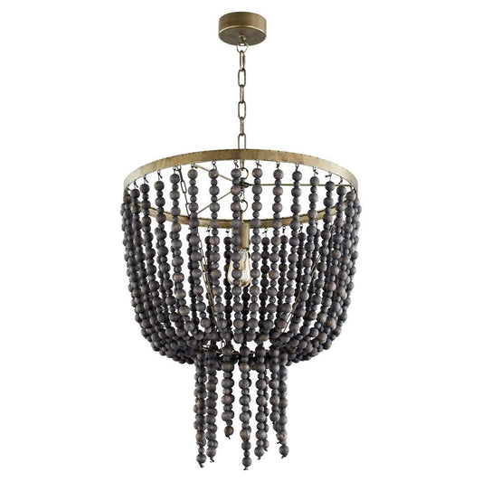 Cyan Design - Hammock Pendant in Black - Round - 11246 veiw 1