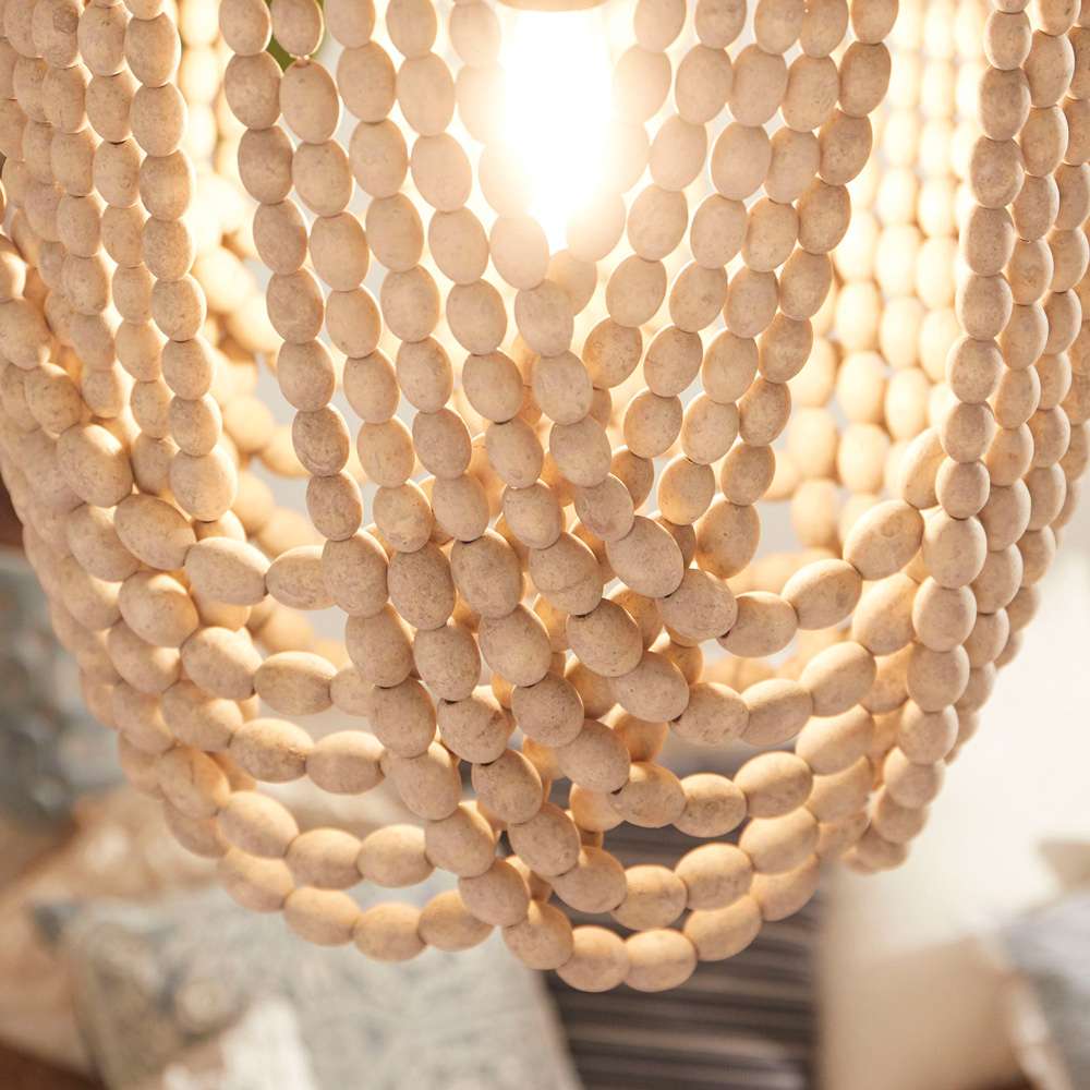 Cyan Design - Hammock Pendant in Cream - Long - 09264 veiw 2