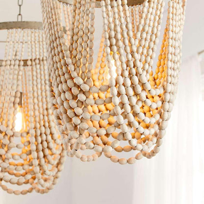 Cyan Design - Hammock Pendant in Cream - Long - 09264 veiw 3