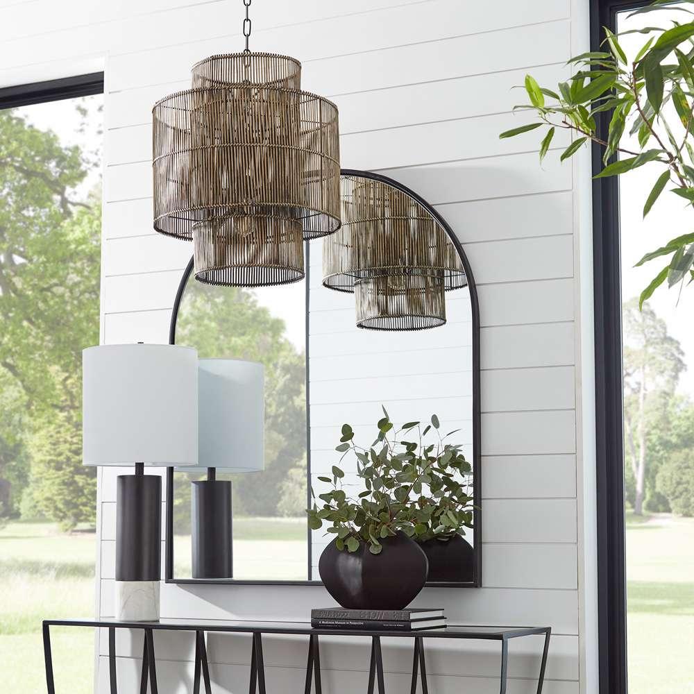 Cyan Design - Hammond Pendant Bamboo in Rattan - 10273 veiw 2