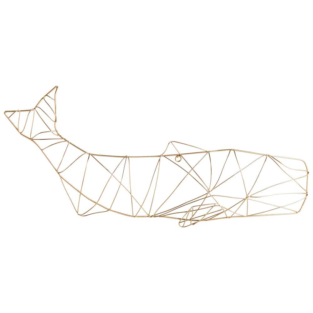Cyan Design - Humpback Wall Art in Gold - 10388 veiw 1