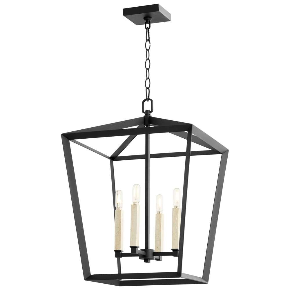 Cyan Design - Hyperion Chandelier - 4-Light in Black - Large - 10375 veiw 3