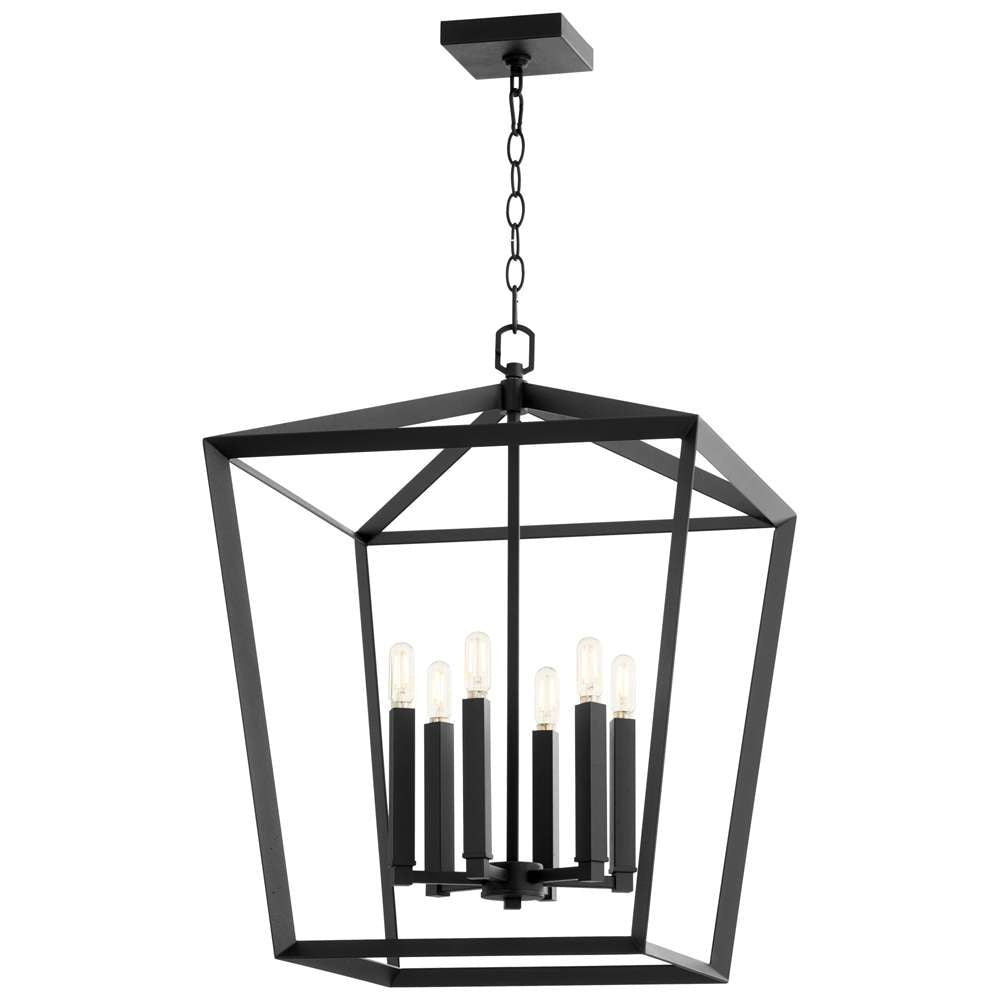 Cyan Design - Hyperion Chandelier - 6-Light in Black - Large - 10376 veiw 6