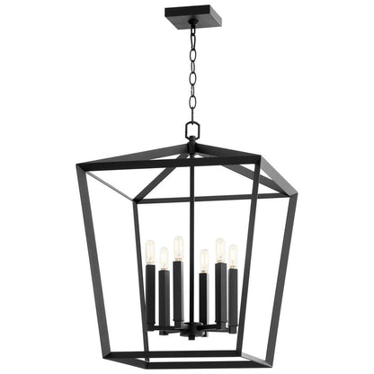 Cyan Design - Hyperion Chandelier - 6-Light in Black - Large - 10376 veiw 6